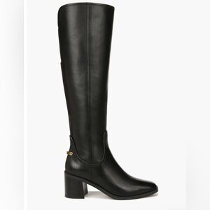 New 27 Edit Naturalizer Edda Elegant Black Knee High Women's Boots Size 7 M